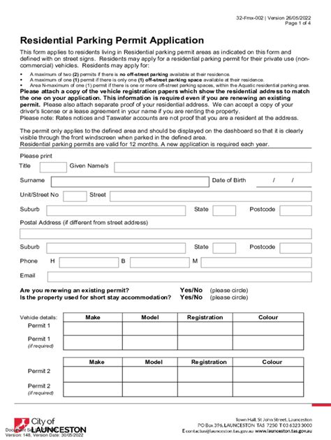 Apply for a residential parking permit .